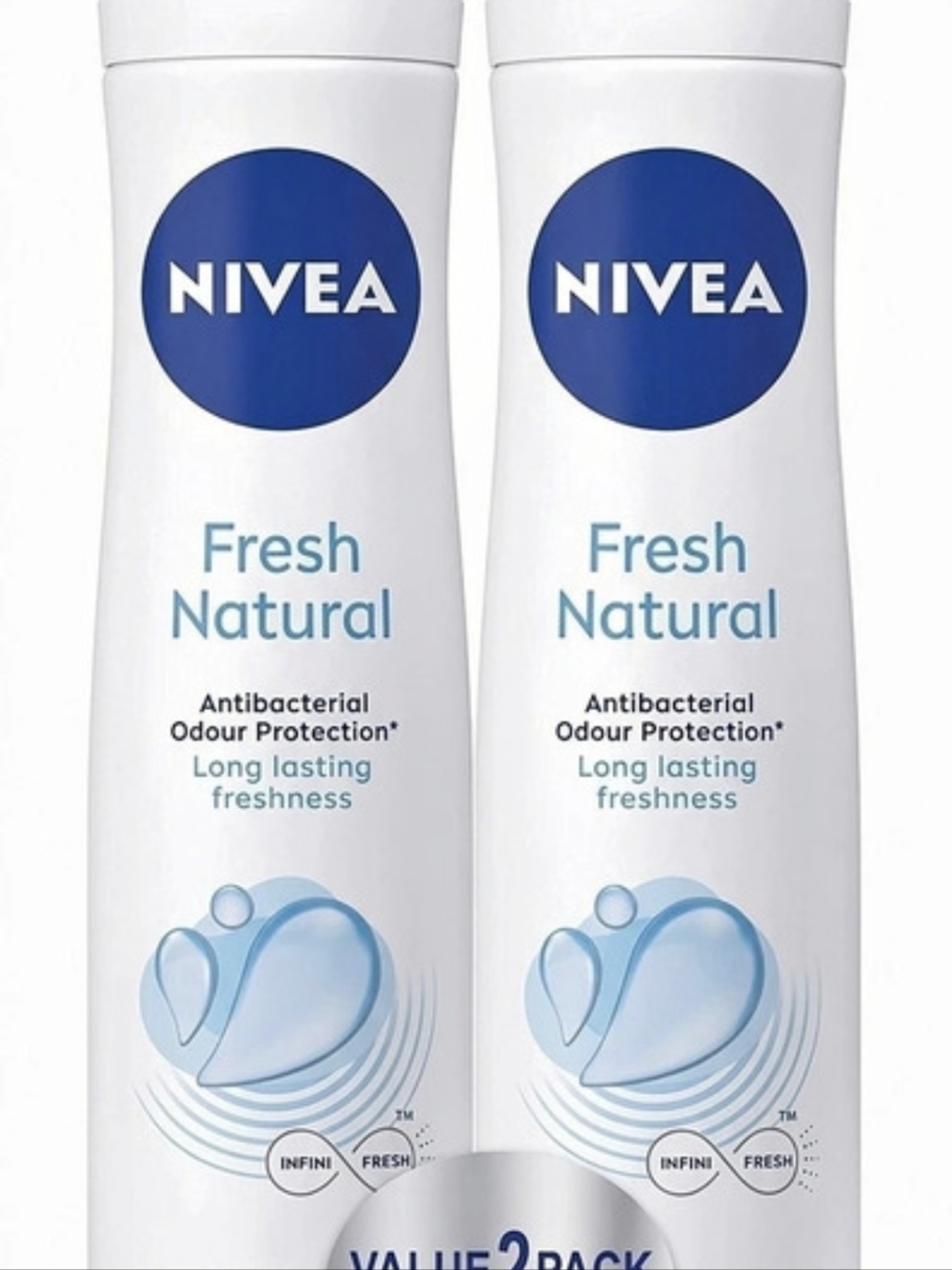 NIVEA Fresh Natural Antibacterial Odor Protection Deodorant
